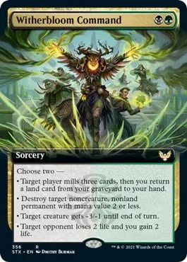 Witherbloom Command - Foil