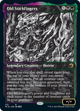 Old Stickfingers - Foil
