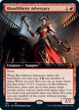 Bloodthirsty Adversary - Foil