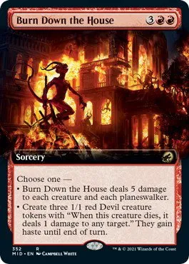 Burn Down the House - Foil