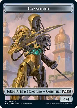Construct // Zombie Double-Sided Token
