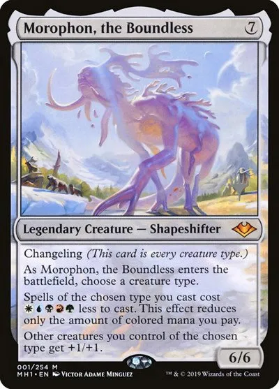 Morophon, the Boundless - Foil Morophon The Boundless