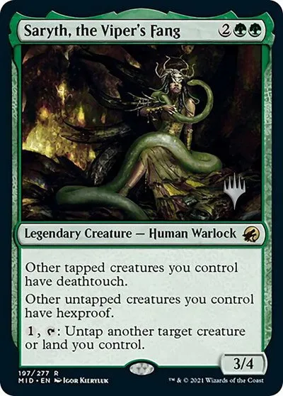 Saryth, the Viper's Fang - Foil