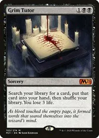 Grim Tutor - Foil