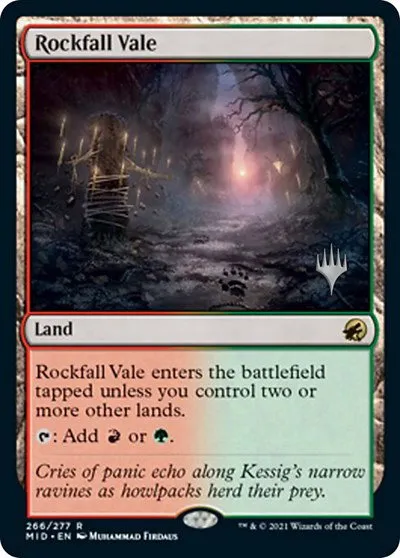 Rockfall Vale - Foil