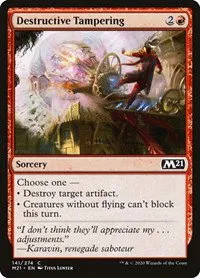 Destructive Tampering - Foil