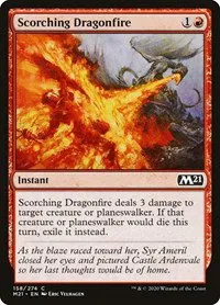 Scorching Dragonfire - Foil