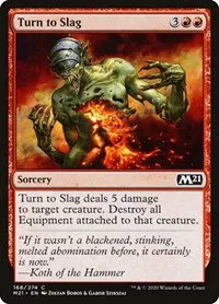 Turn to Slag - Foil