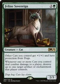 Feline Sovereign - Foil