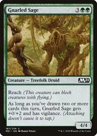 Gnarled Sage - Foil