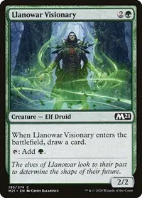 Llanowar Visionary - Foil