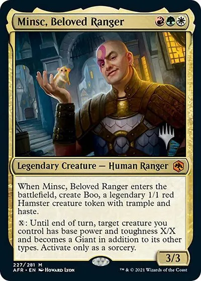 Minsc, Beloved Ranger - Foil