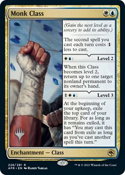 Monk Class - Foil