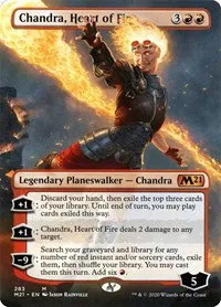 Chandra, Heart of Fire - Foil