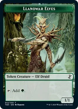 Llanowar Elves Token - Normal Llanowar Elves Token