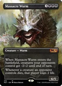 Massacre Wurm - Foil