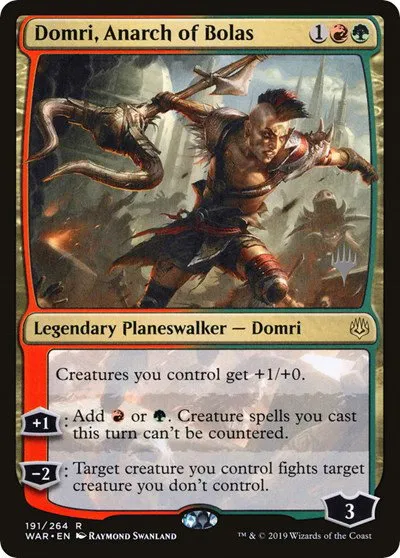 Domri, Anarch of Bolas - Normal Domri Anarch Of Bolas
