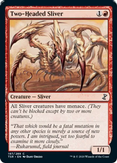 Two-Headed Sliver - Foil