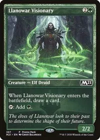 Llanowar Visionary - Foil