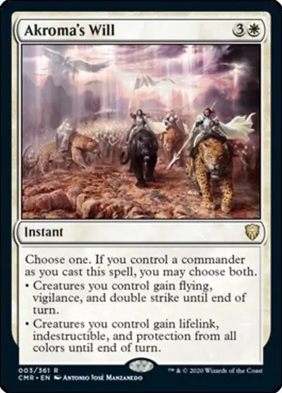 Akroma's Will - Normal Akroma S Will