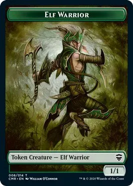 Elf Warrior // The Monarch Double-Sided Token