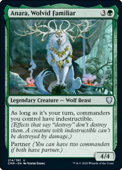 Anara, Wolvid Familiar - Foil