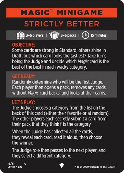 Magic Minigame: Strictly Better - Normal Magic Minigame Strictly