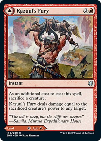 Kazuul's Fury - Foil