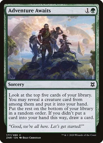 Adventure Awaits - Foil
