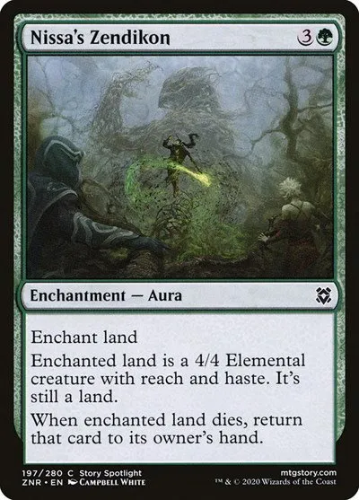 Nissa's Zendikon - Foil