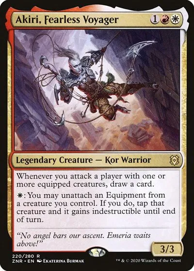 Akiri, Fearless Voyager - Foil