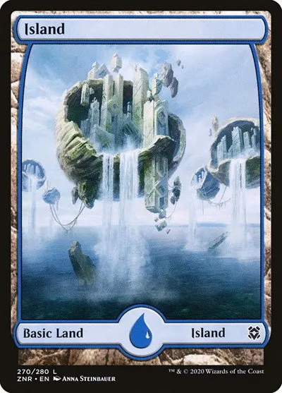 Island (270) - Full Art - Foil