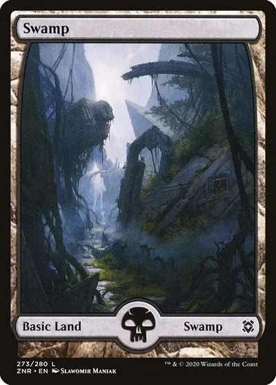 Swamp (273) - Full Art - Foil