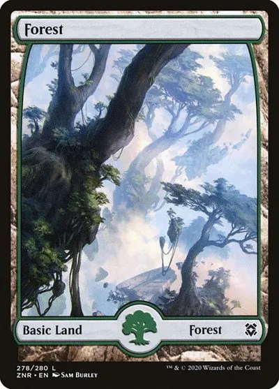 Forest (278) - Full Art - Foil