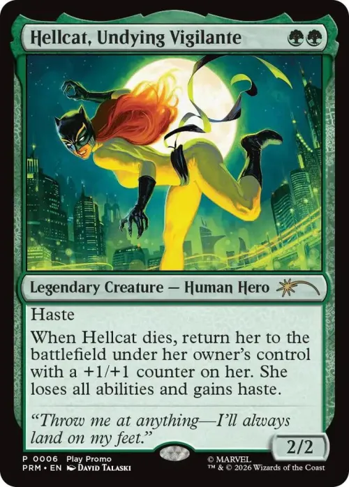 Hellcat, Undying Vigilante - Foil