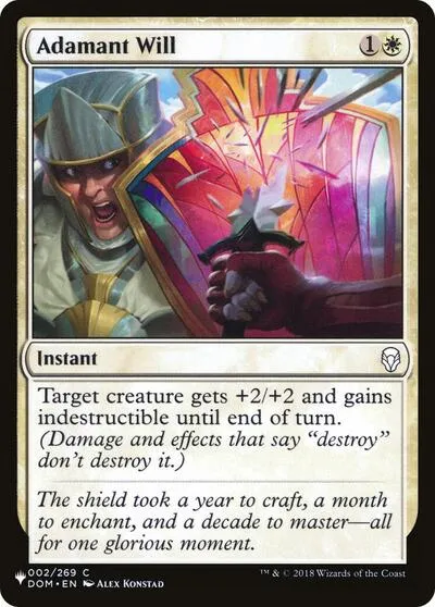 Adamant Will - Normal Adamant Will