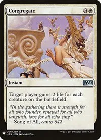 Congregate - M15
