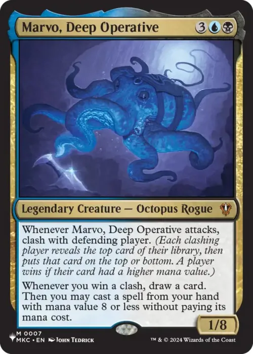 Marvo, Deep Operative - Normal Marvo Deep Operative