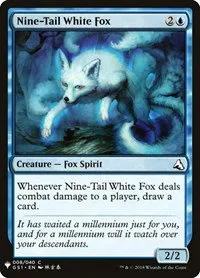 Nine-Tail White Fox - Normal Nine Tail White Fox