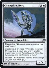 Changeling Hero - Foil Changeling Hero