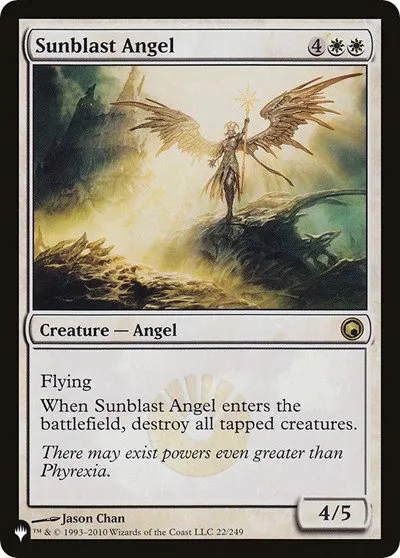Sunblast Angel - Foil Sunblast Angel