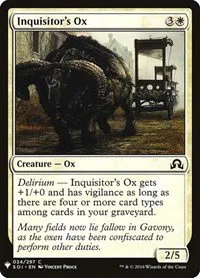 Inquisitor's Ox - Normal Inquisitor S Ox