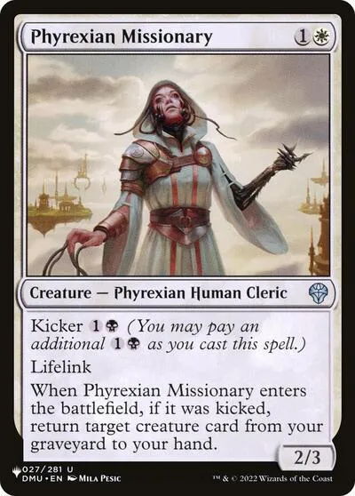 Phyrexian Missionary - Normal Phyrexian Missionary