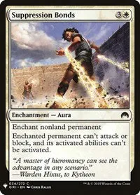 Suppression Bonds - Normal Suppression Bonds
