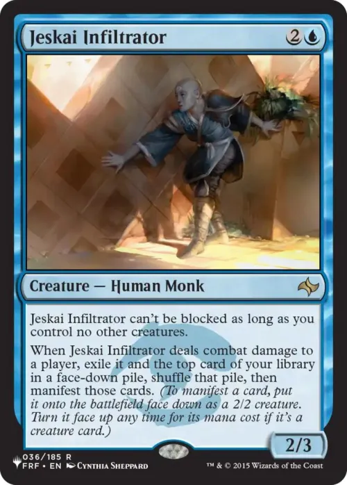 Jeskai Infiltrator - Normal Jeskai Infiltrator