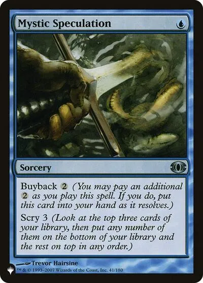 Mystic Speculation - Normal Mystic Speculation