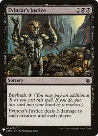 Evincar's Justice - Normal Evincar S Justice
