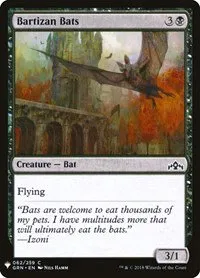 Bartizan Bats - Normal Bartizan Bats