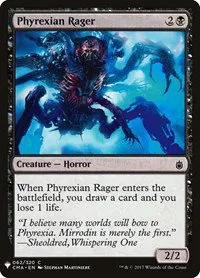 Phyrexian Rager - Normal Phyrexian Rager