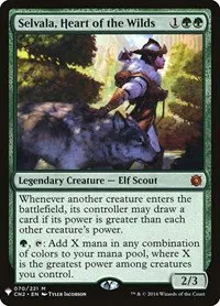 Selvala, Heart of the Wilds - Normal Selvala Heart Of The Wi